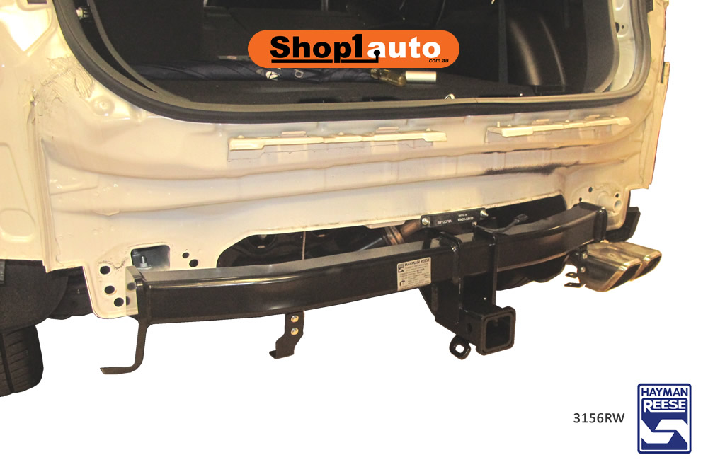 diy fitting towbar to honda crv