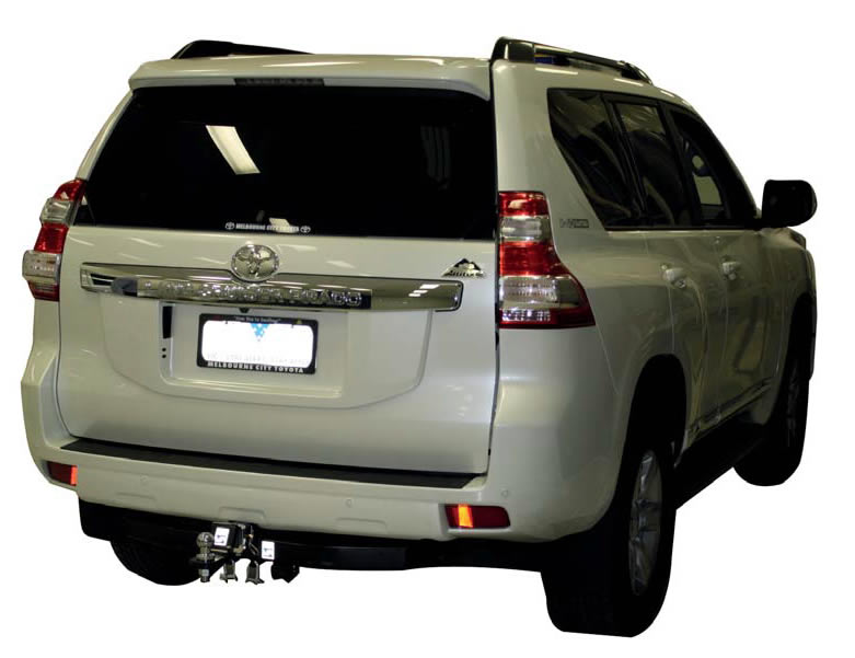 toyota prado tow bar cost