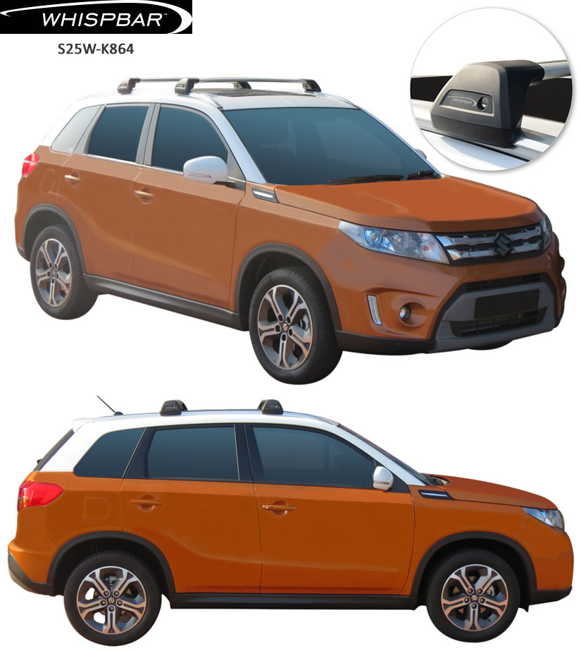AeroBar Locking Roof Bars for Suzuki Gran Vitara 9805 Aluminium eBay